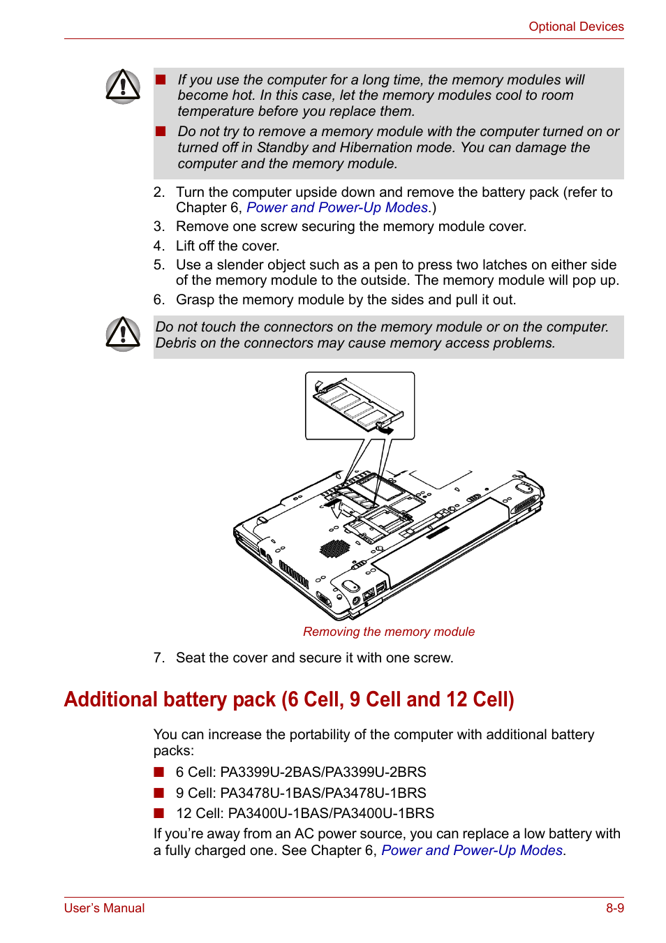 Toshiba Tecra A7 User Manual | Page 124 / 186