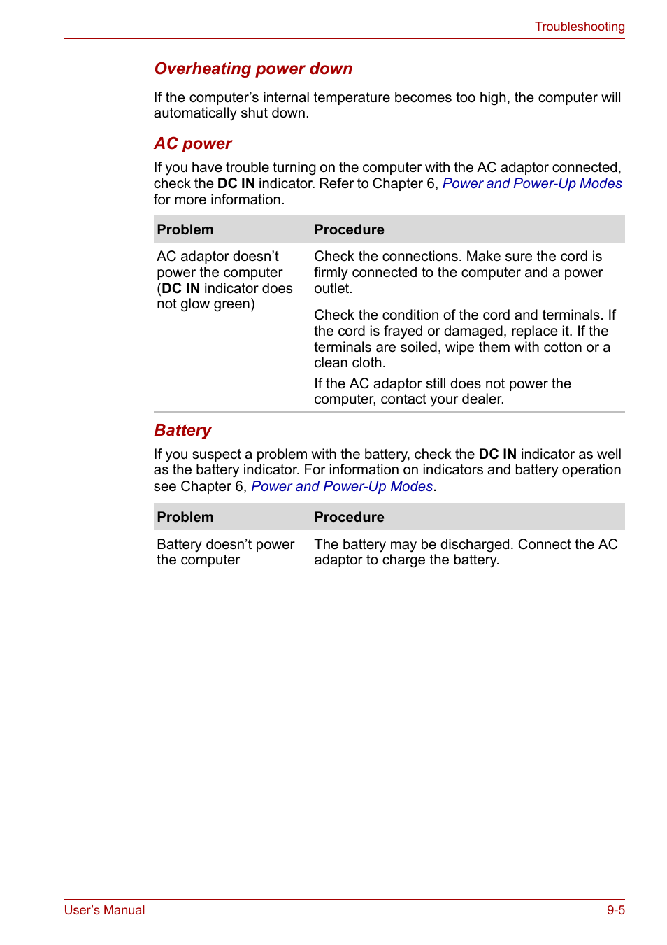 Toshiba Tecra A7 User Manual | Page 135 / 186