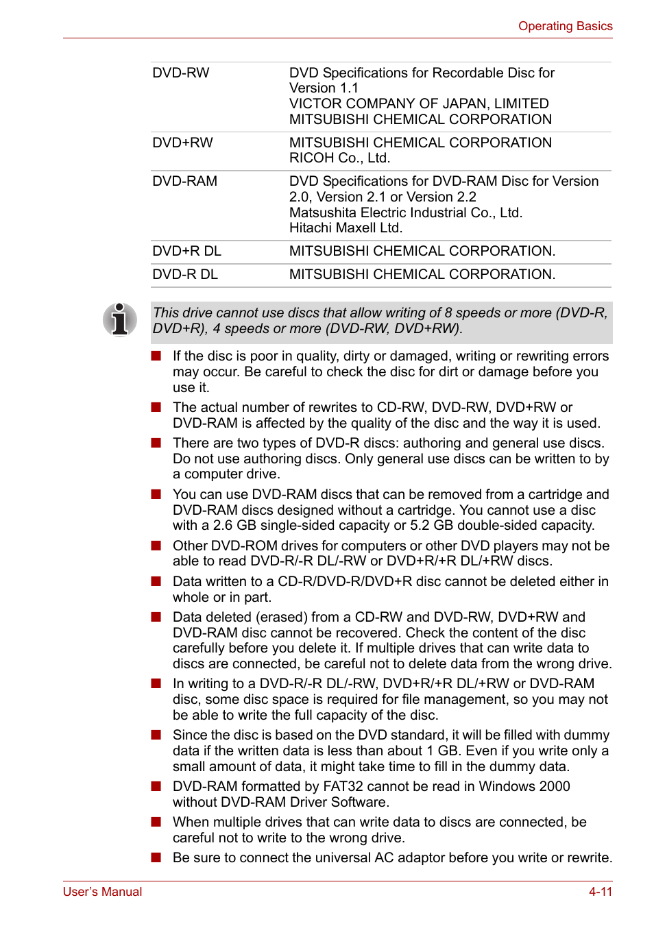 Toshiba Tecra A7 User Manual | Page 66 / 186
