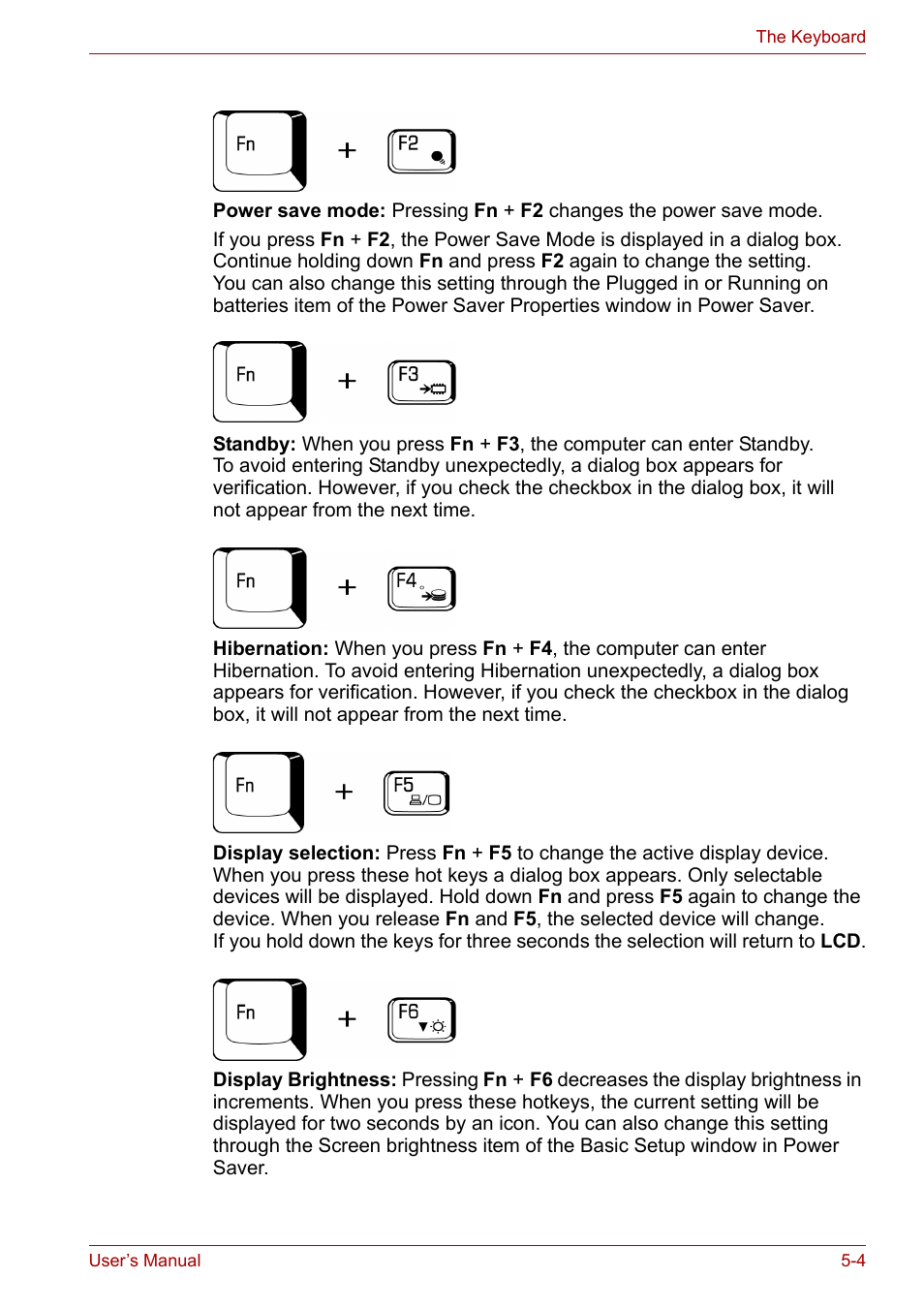 Toshiba Tecra A7 User Manual | Page 88 / 186