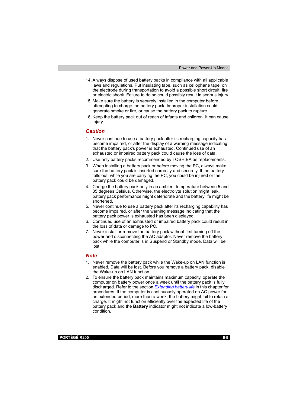 Toshiba Portege R200 (PPR20) User Manual | Page 102 / 187