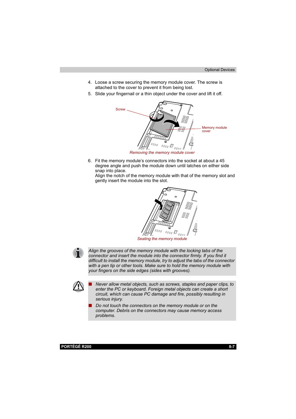 Toshiba Portege R200 (PPR20) User Manual | Page 130 / 187