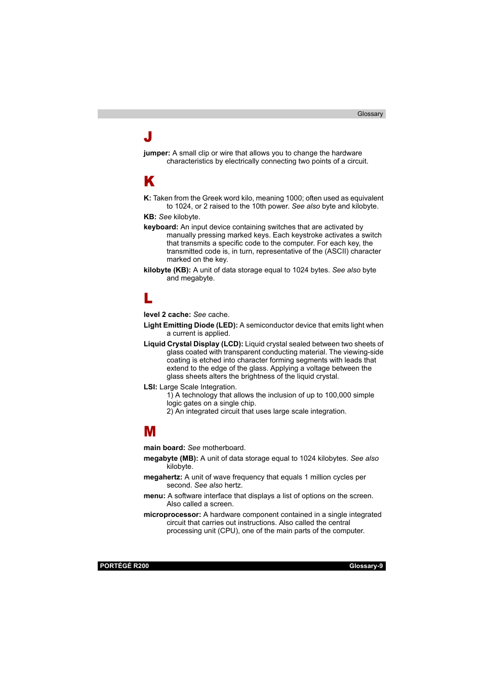 Toshiba Portege R200 (PPR20) User Manual | Page 179 / 187