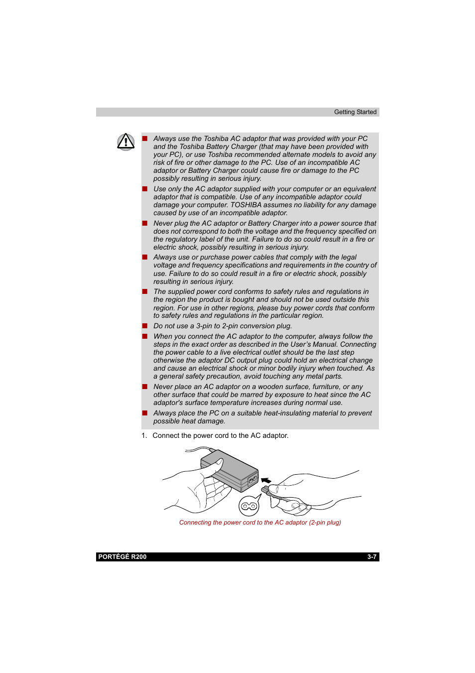 Toshiba Portege R200 (PPR20) User Manual | Page 54 / 187
