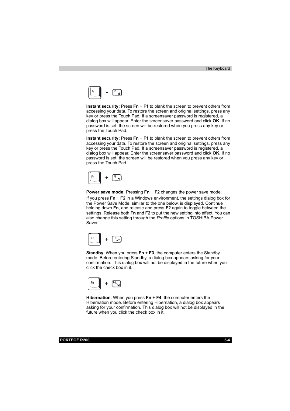 Toshiba Portege R200 (PPR20) User Manual | Page 88 / 187