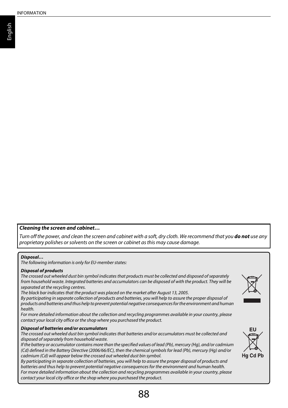 Toshiba SL980 User Manual | Page 88 / 90