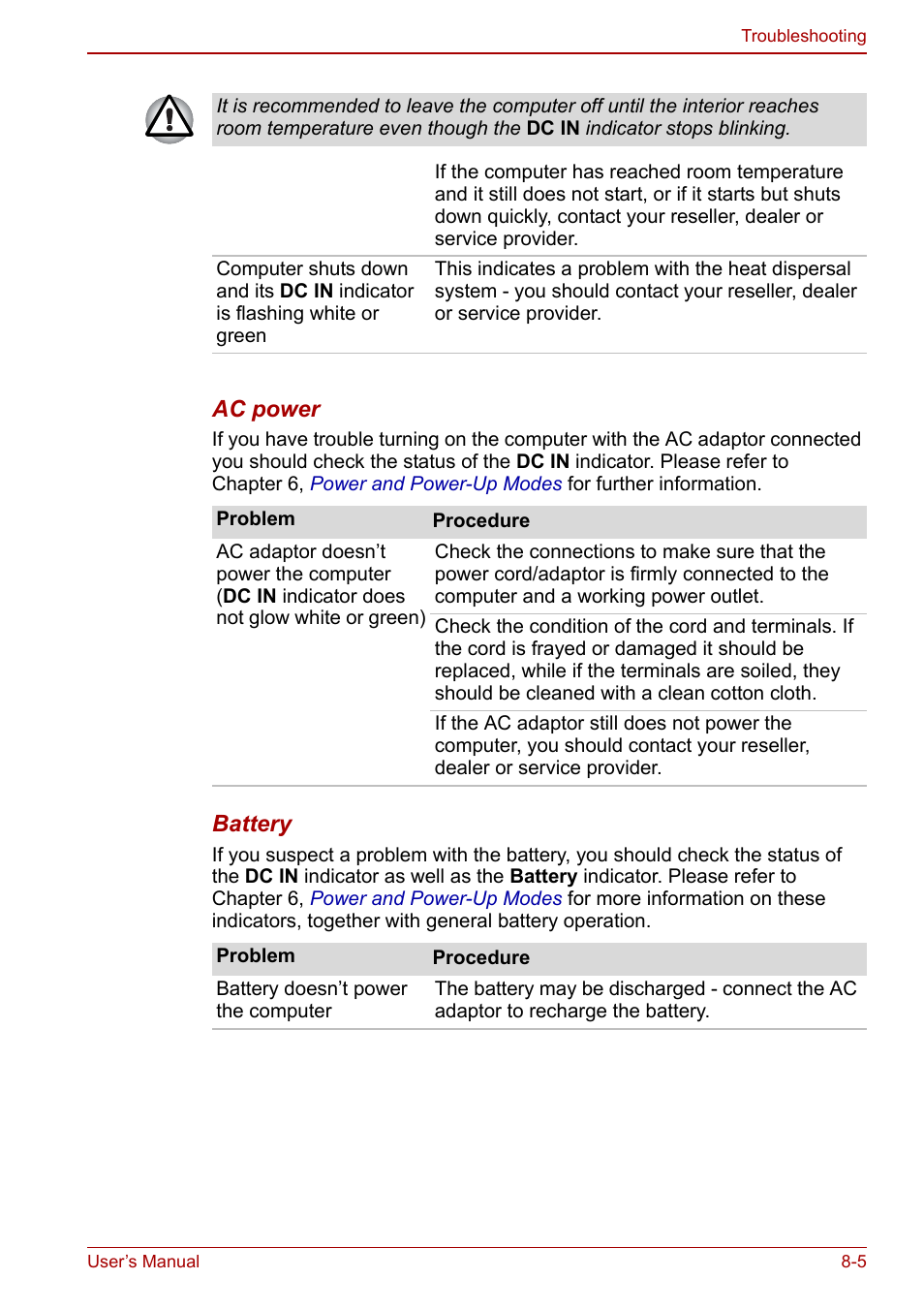 Toshiba Portege A600 User Manual | Page 162 / 218