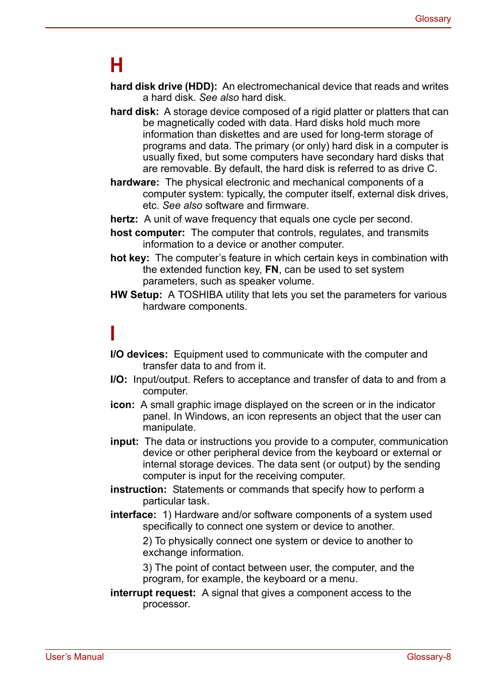 Toshiba Portege A600 User Manual | Page 209 / 218