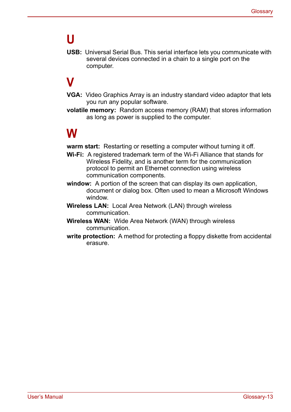 Toshiba Portege A600 User Manual | Page 214 / 218