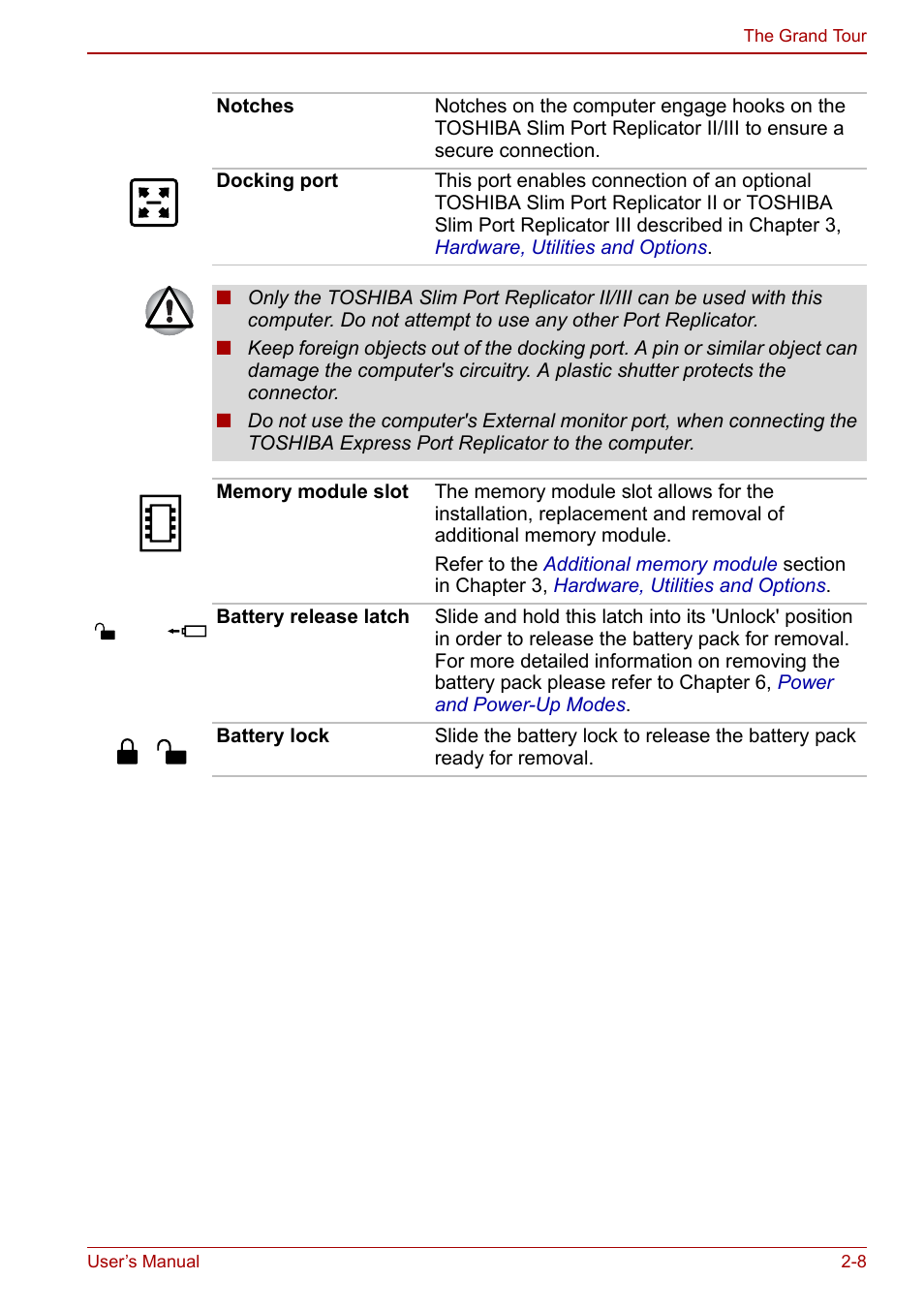 Toshiba Portege A600 User Manual | Page 44 / 218