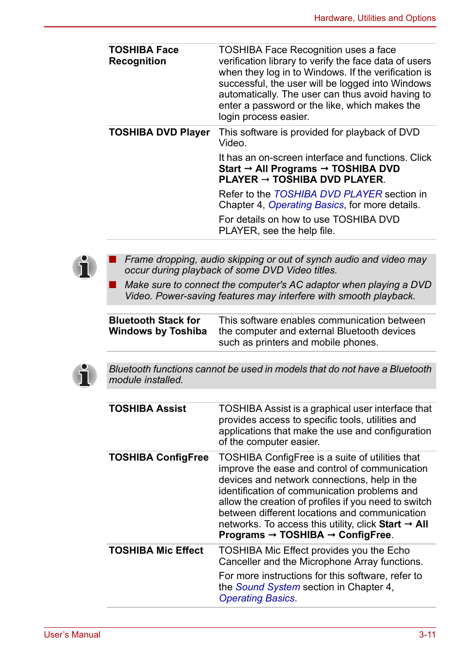 Toshiba Portege A600 User Manual | Page 66 / 218
