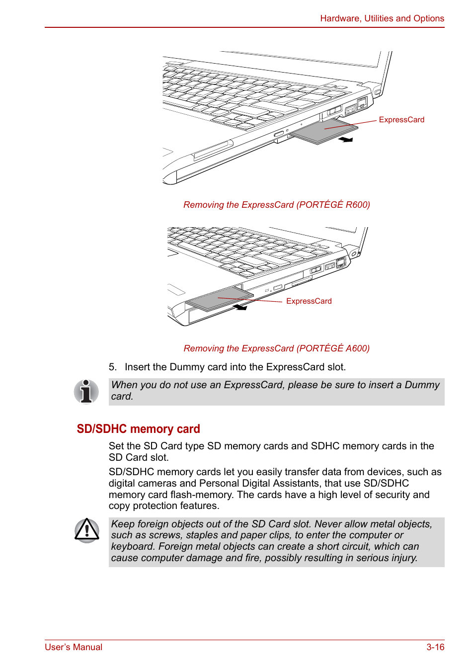 Toshiba Portege A600 User Manual | Page 71 / 218