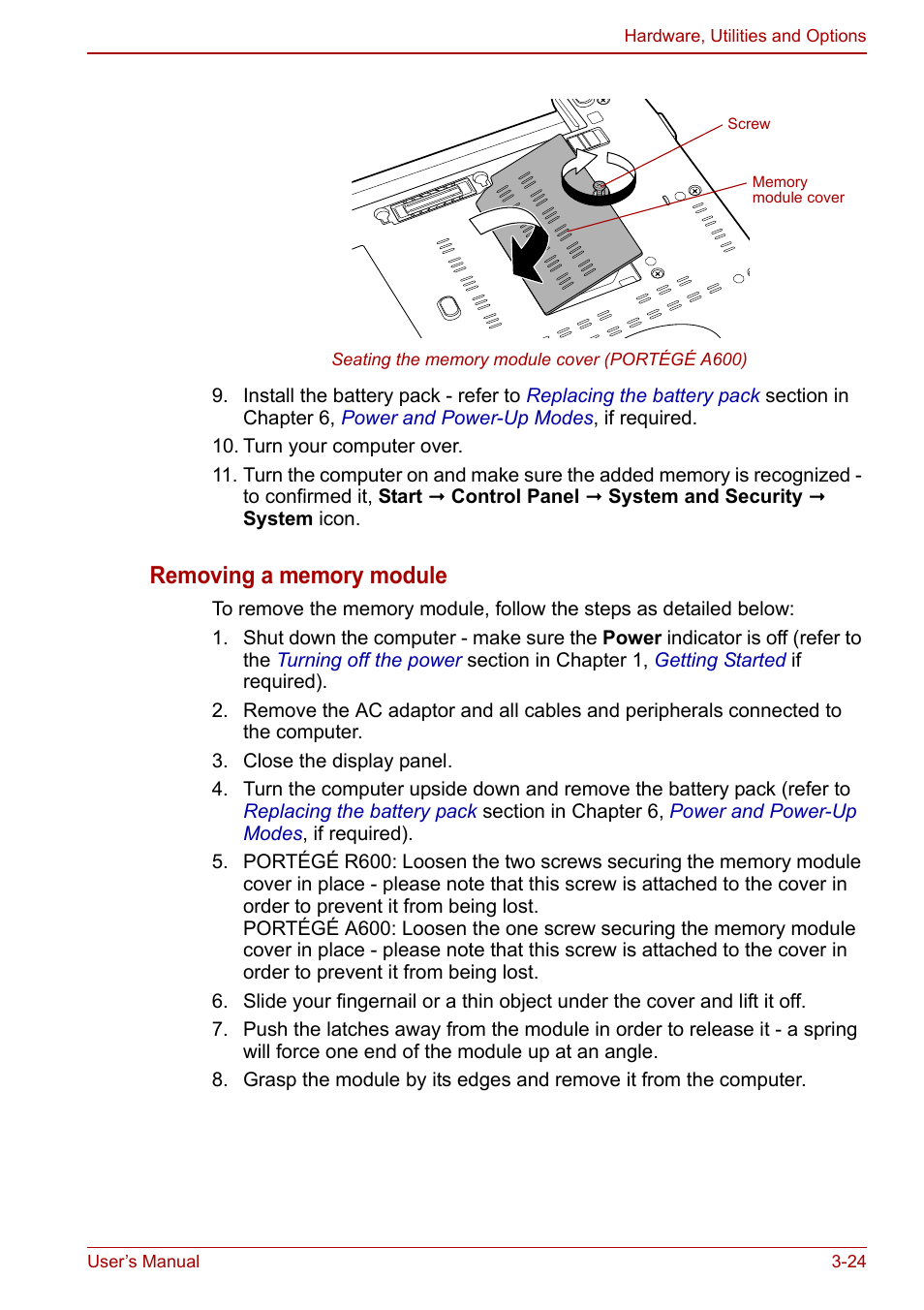 Toshiba Portege A600 User Manual | Page 79 / 218