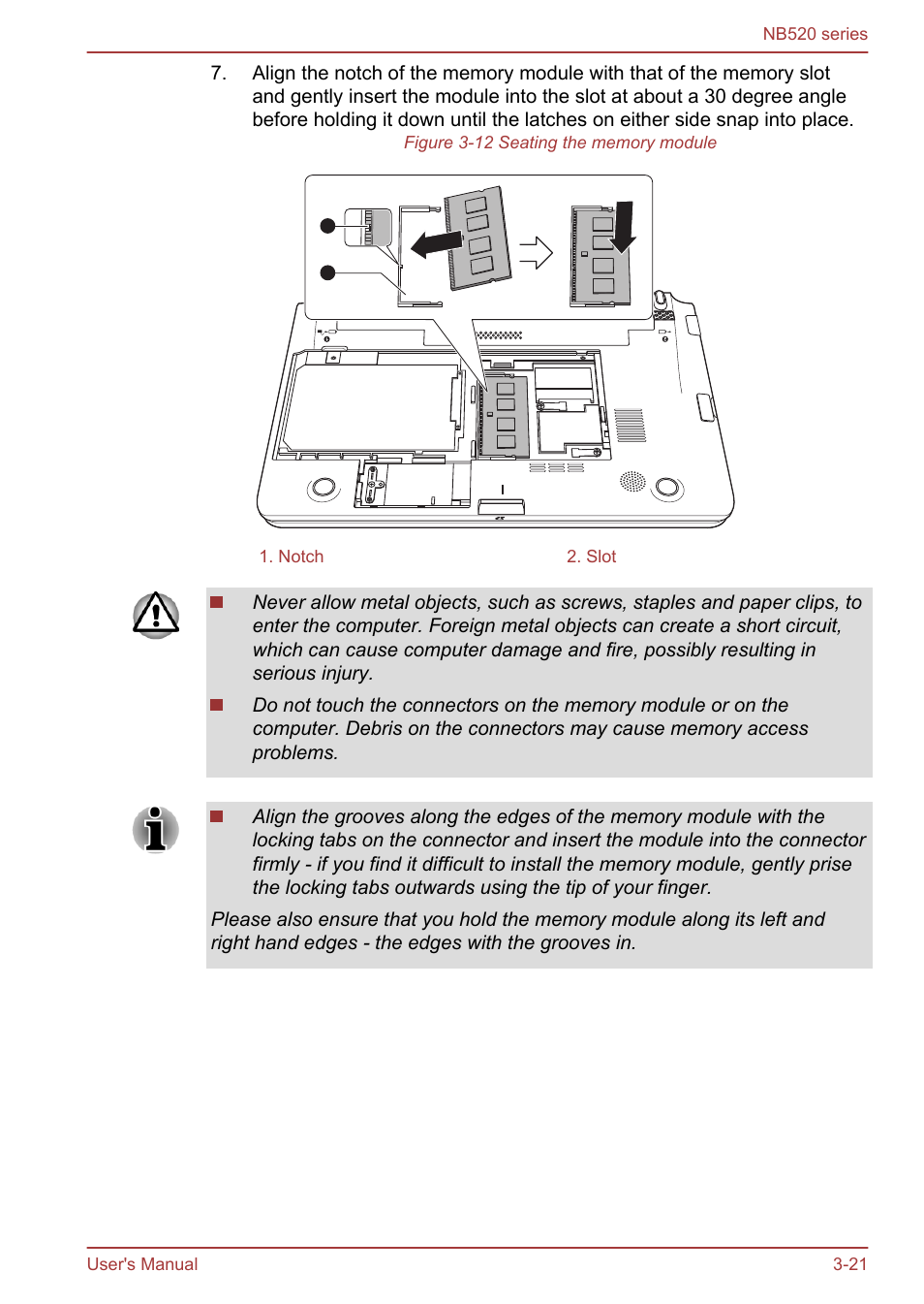 Toshiba NB520 User Manual | Page 55 / 129