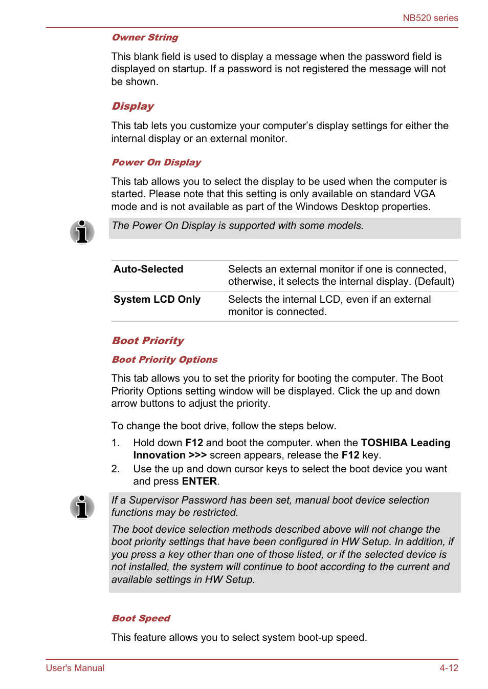 Toshiba NB520 User Manual | Page 77 / 129