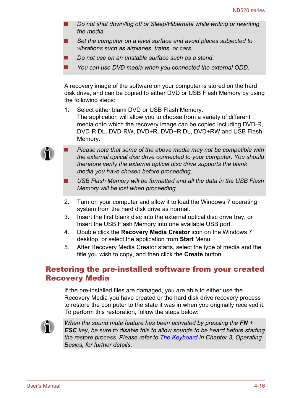 Toshiba NB520 User Manual | Page 81 / 129