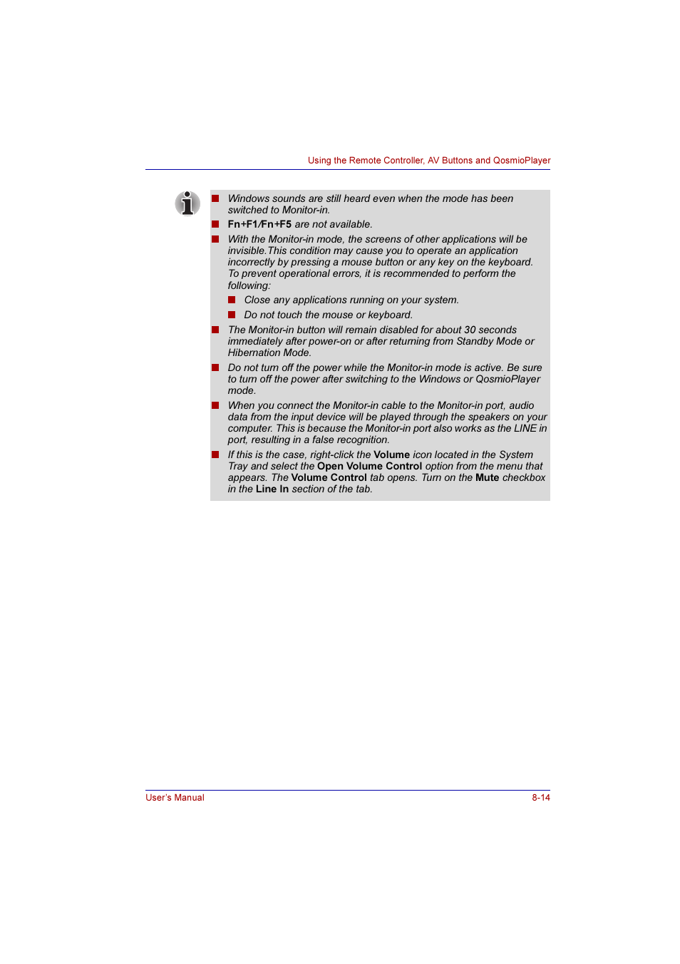 Toshiba Qosmio F10 User Manual | Page 133 / 214