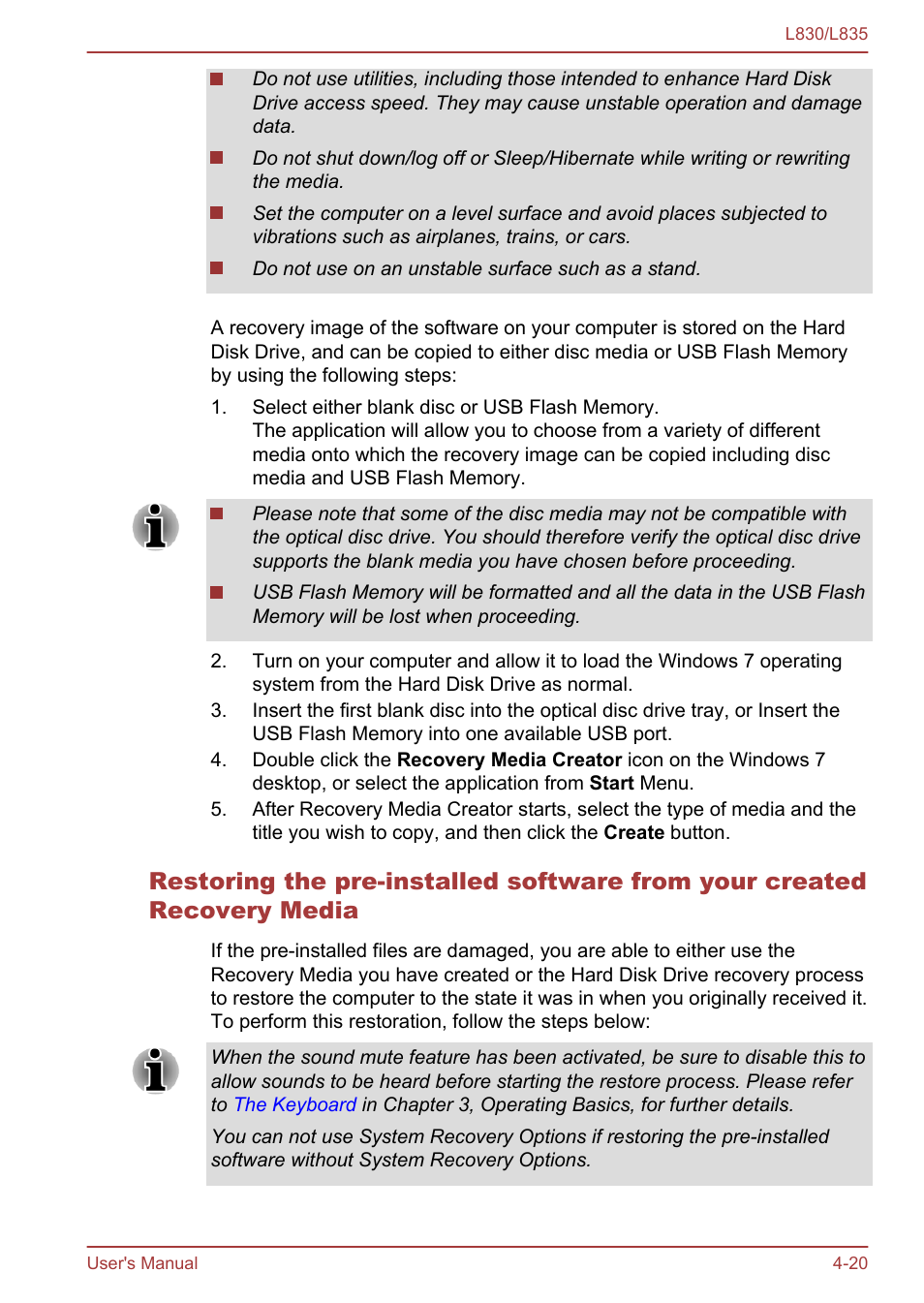 Toshiba Satellite L830 User Manual | Page 103 / 156