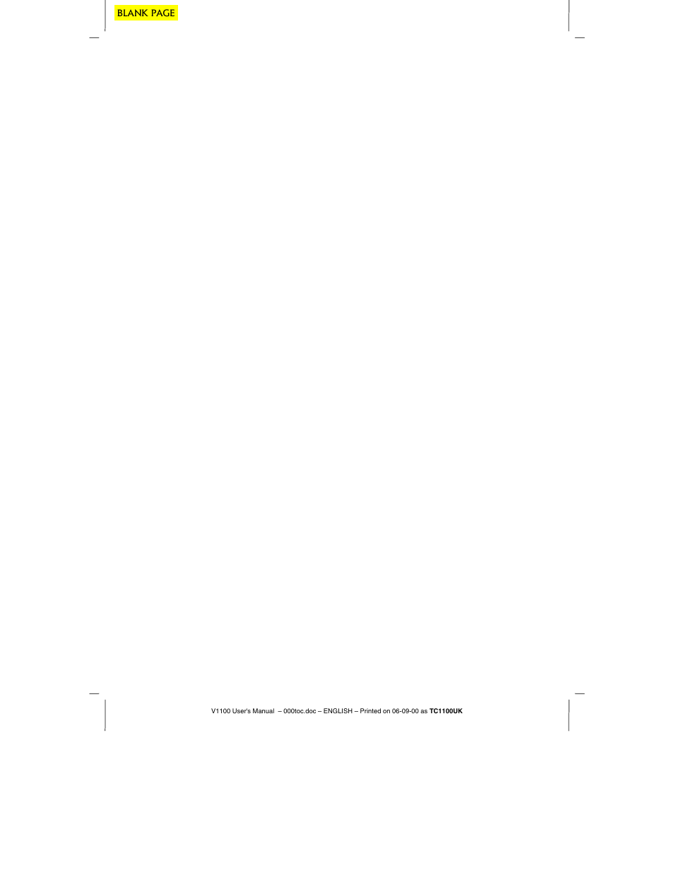 Toshiba V1100 User Manual | Page 16 / 76