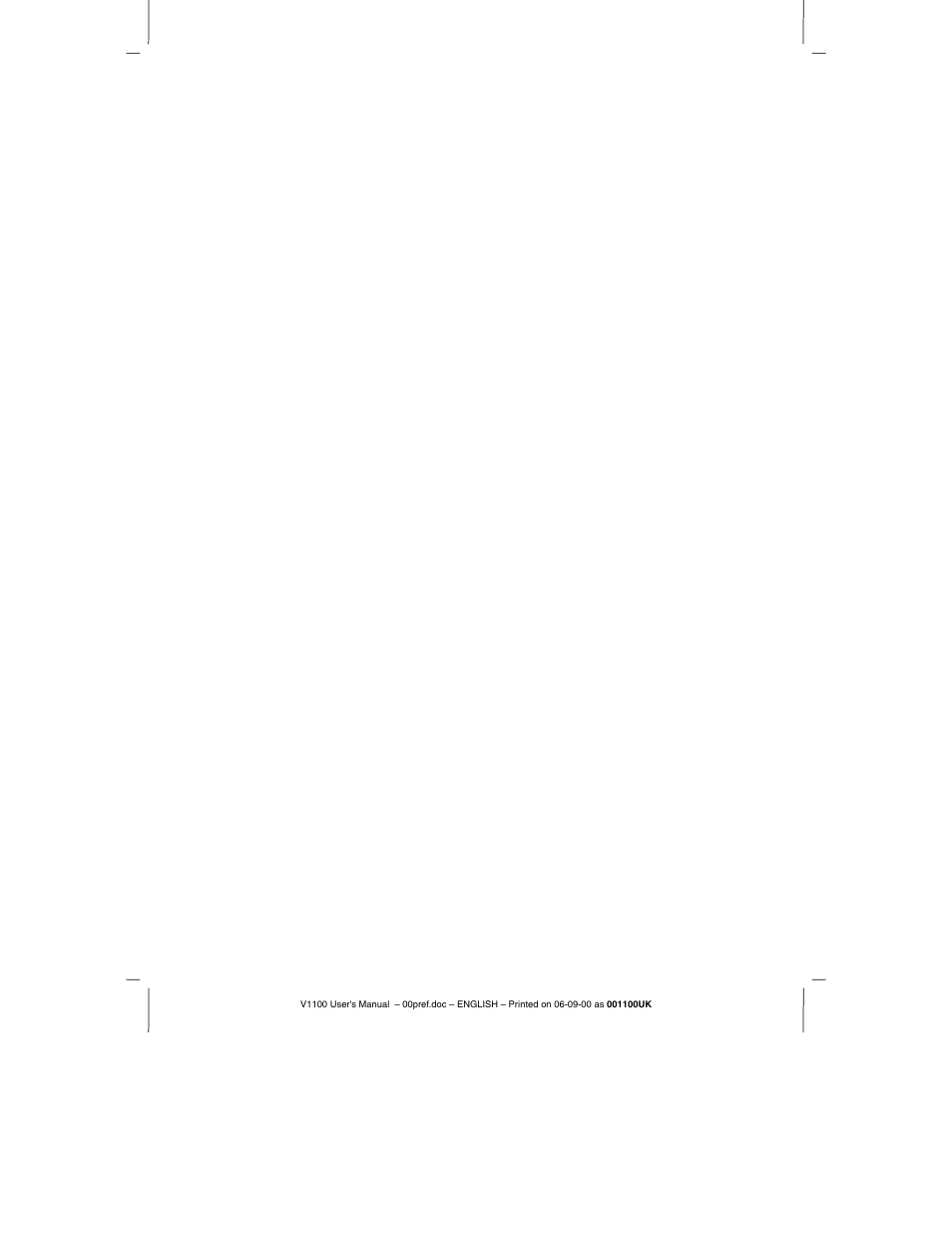 Toshiba V1100 User Manual | Page 20 / 76