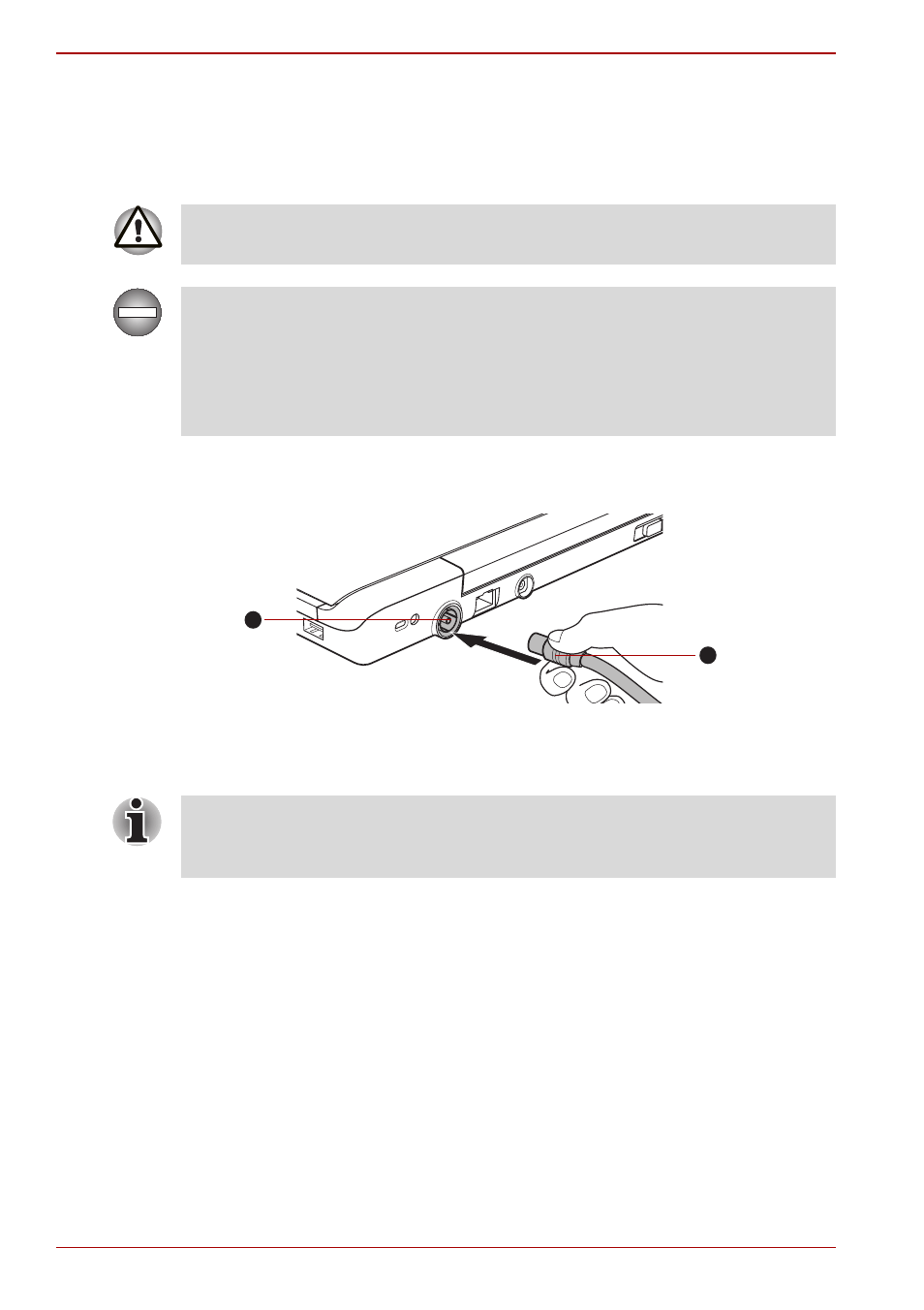 Connecting the cable, Connecting the coaxial cable | Toshiba Qosmio F60 User Manual | Page 116 / 240