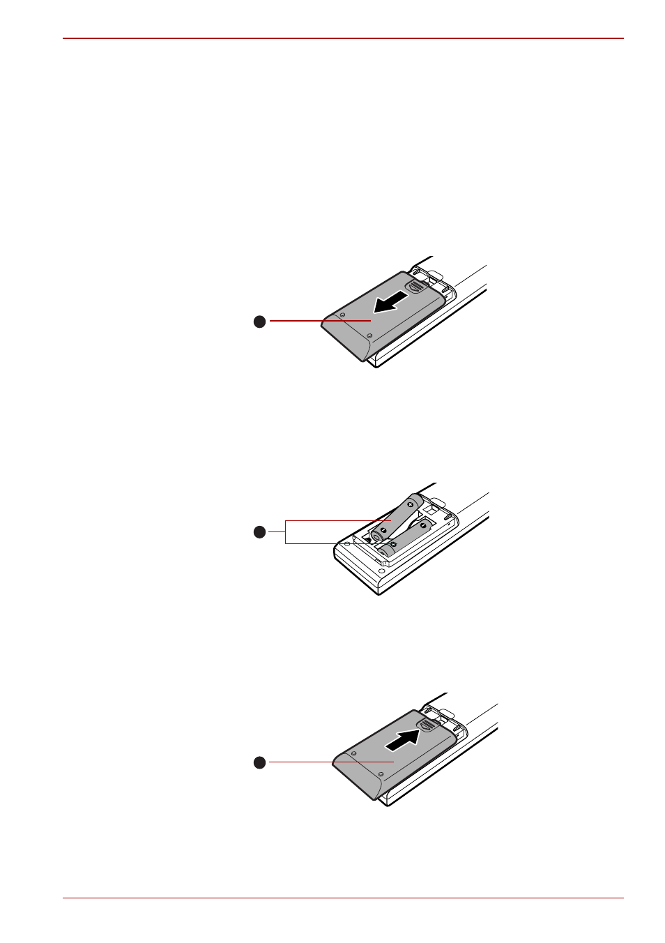 Full size remote controller, Installing the batteries | Toshiba Qosmio F60 User Manual | Page 171 / 240