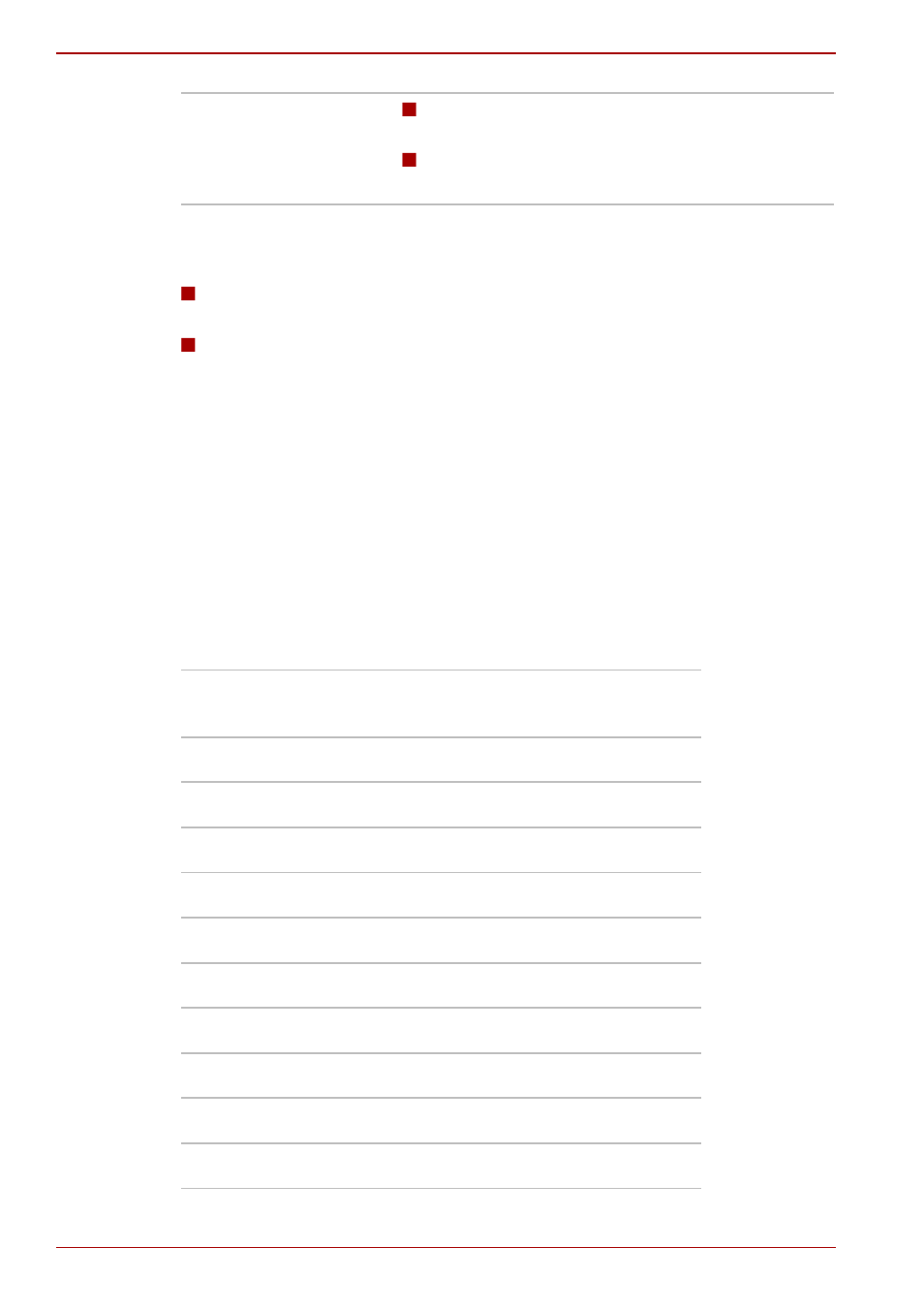Supported frequency sub-bands | Toshiba Qosmio F60 User Manual | Page 204 / 240
