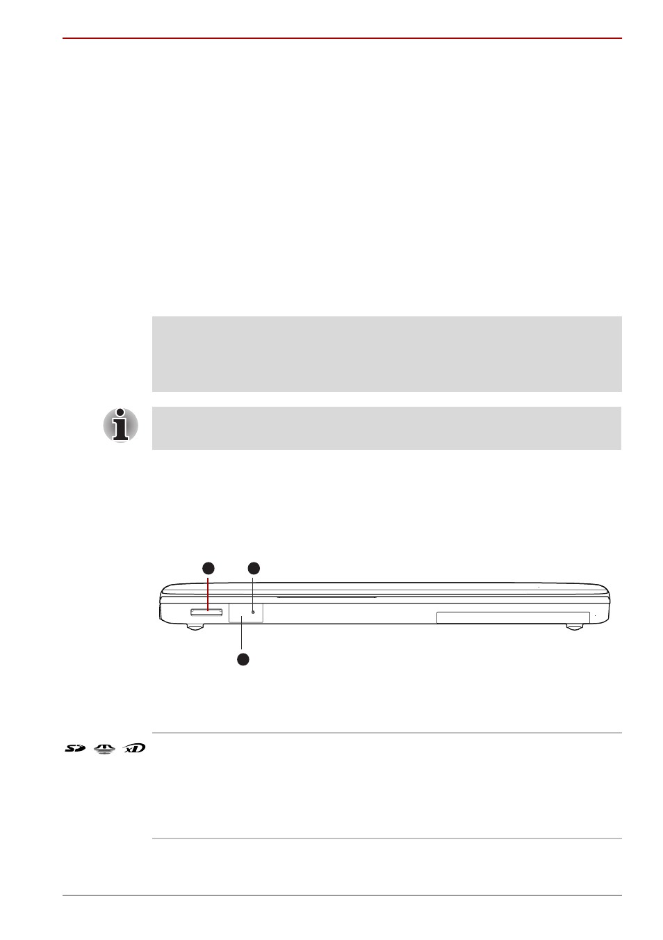 Chapter 2 - the grand tour, Front with the display closed, Chapter 2 | The grand tour, Front with the display closed -1 | Toshiba Qosmio F60 User Manual | Page 37 / 240