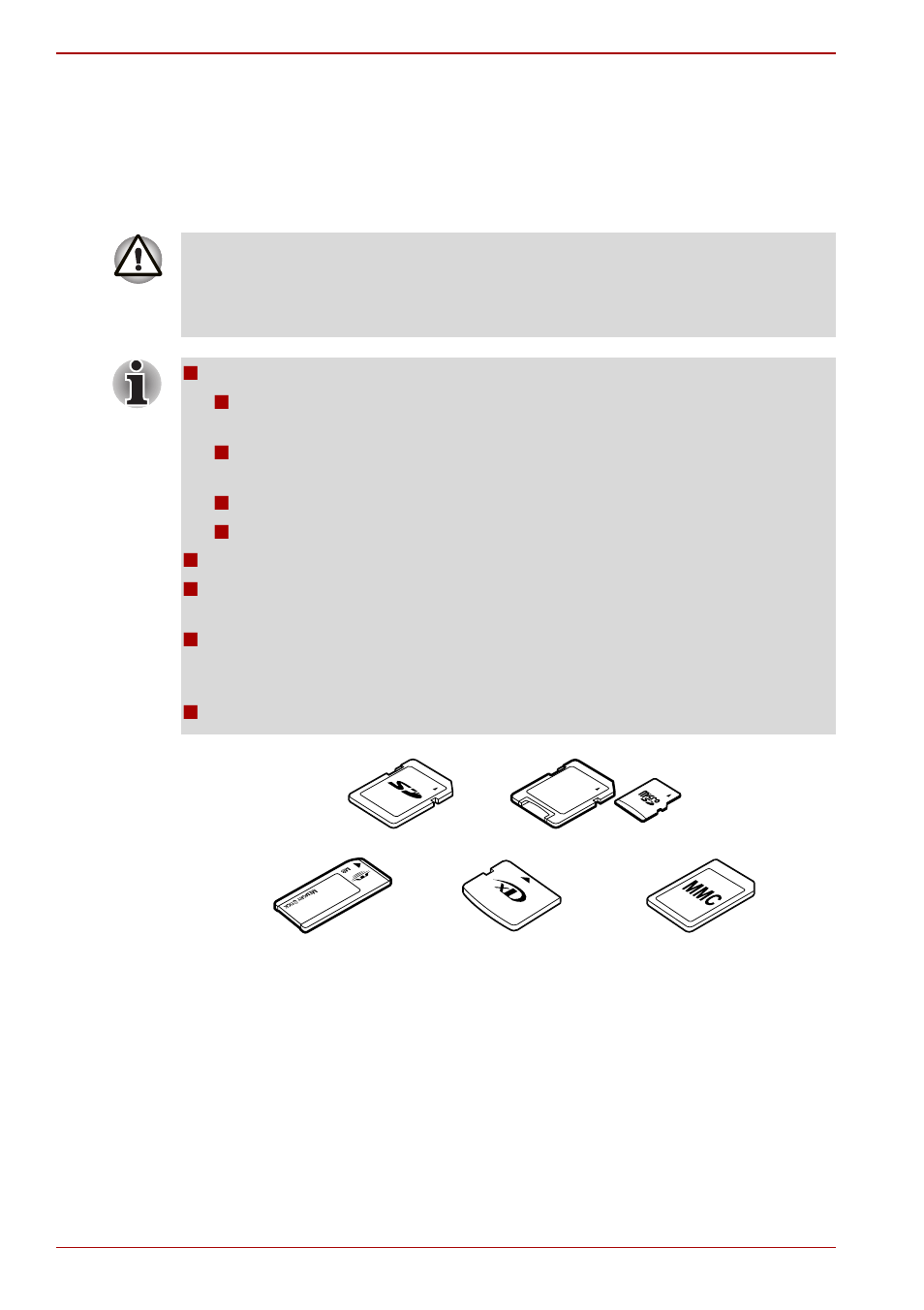 Bridge media slot, Bridge media slot -18, Bridge media | Slot | Toshiba Qosmio F60 User Manual | Page 68 / 240