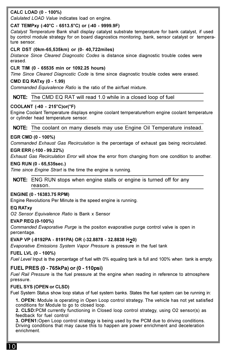 Actron 9040 User Manual | Page 10 / 12