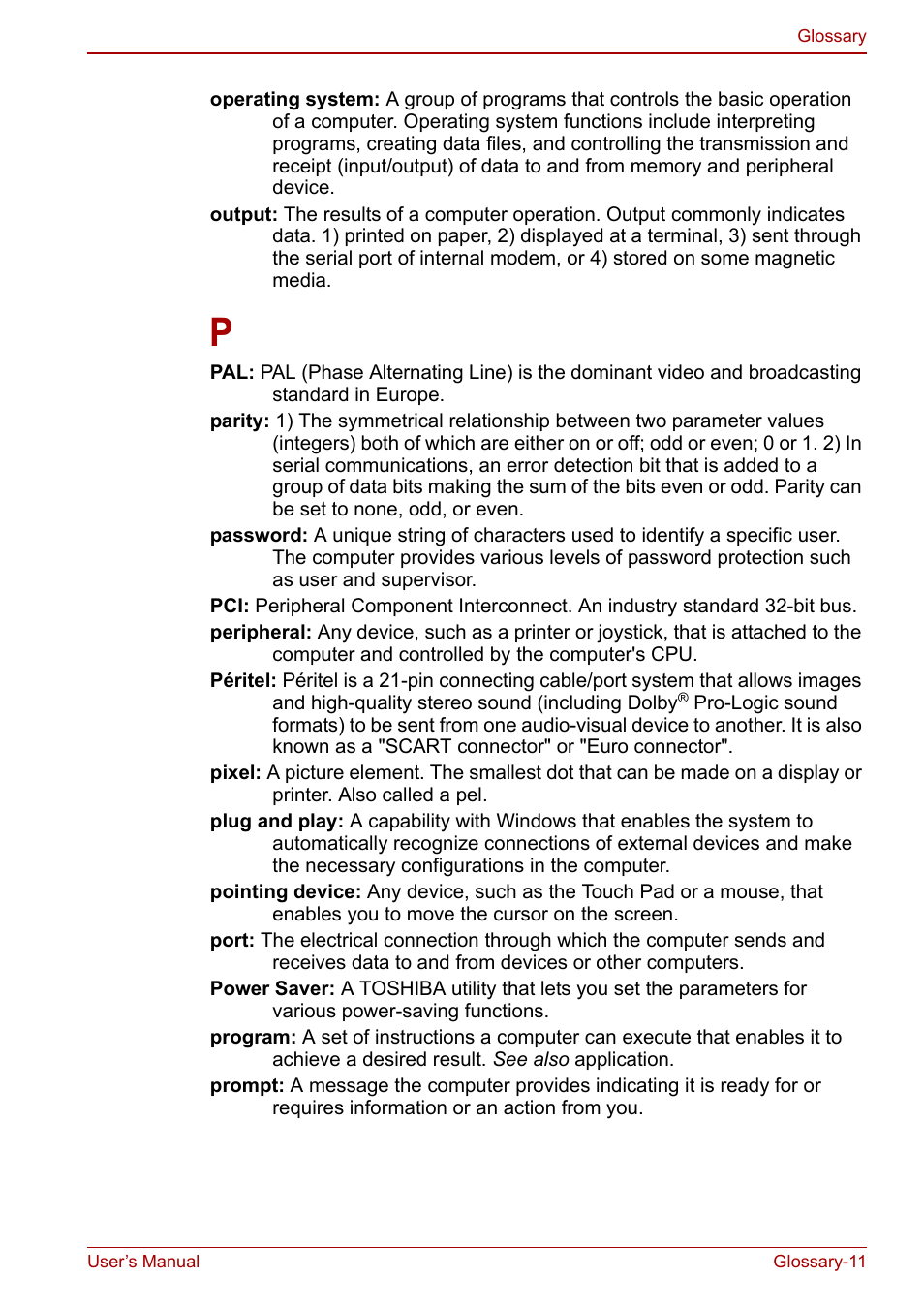 Toshiba NB250 User Manual | Page 124 / 130