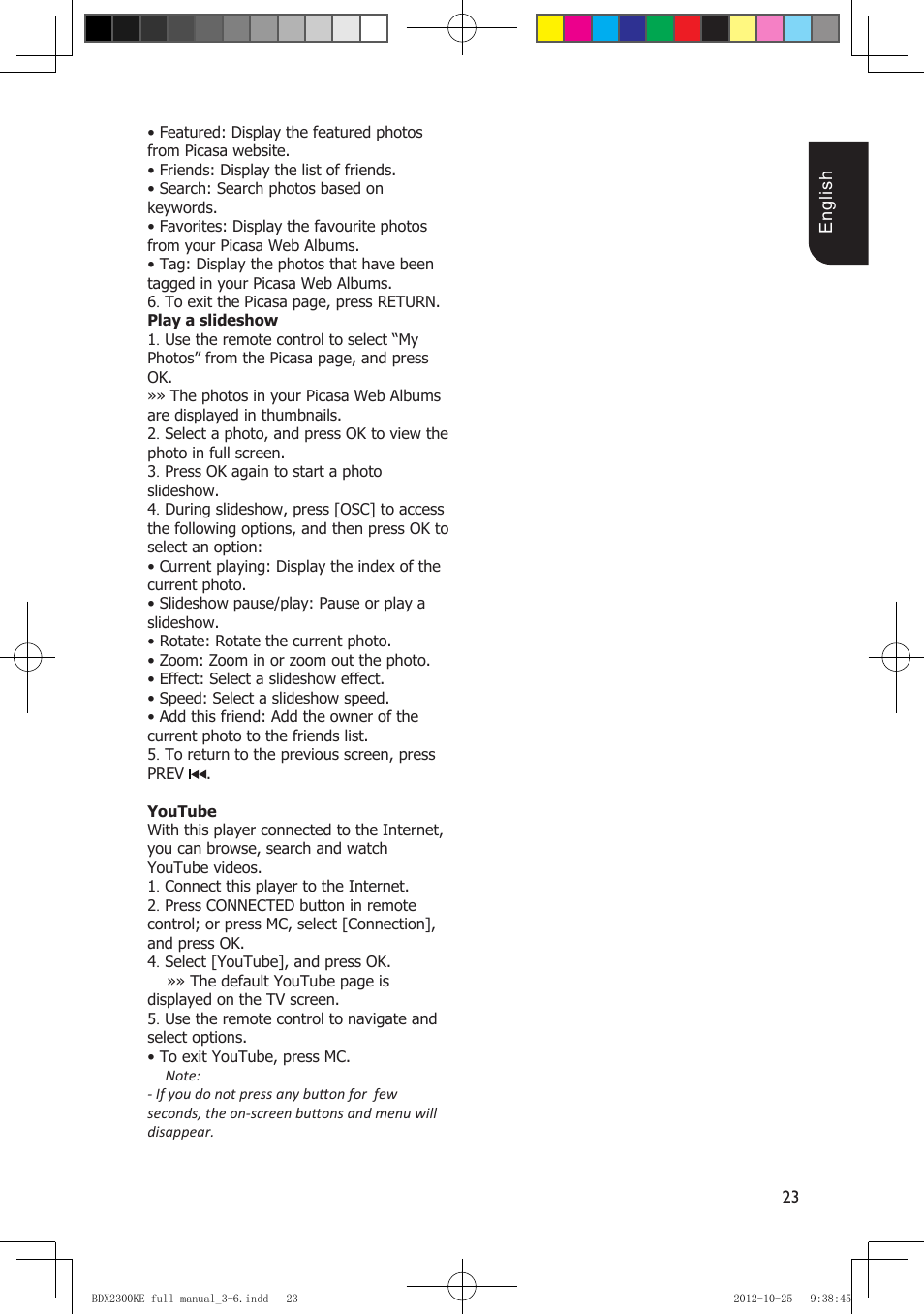 Toshiba BDX2300 User Manual | Page 23 / 41