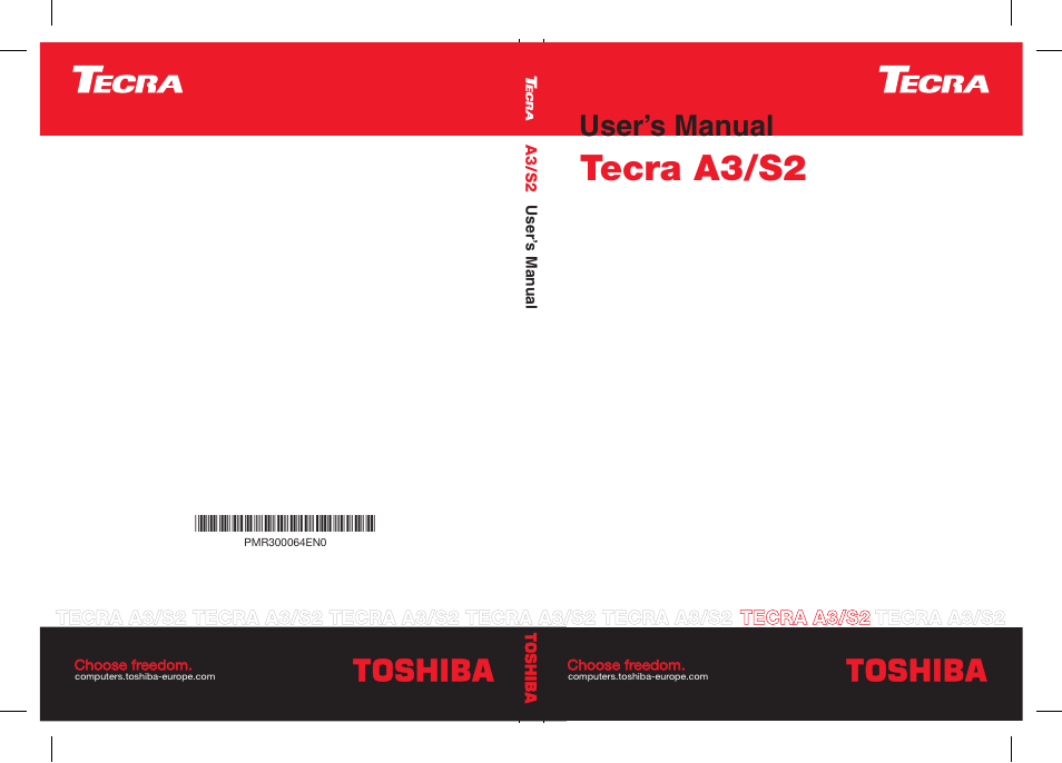 Toshiba Tecra S2 User Manual | 182 pages