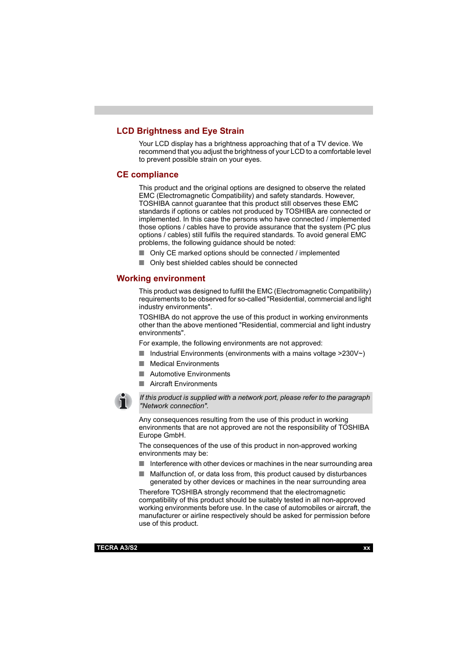 Toshiba Tecra S2 User Manual | Page 20 / 182
