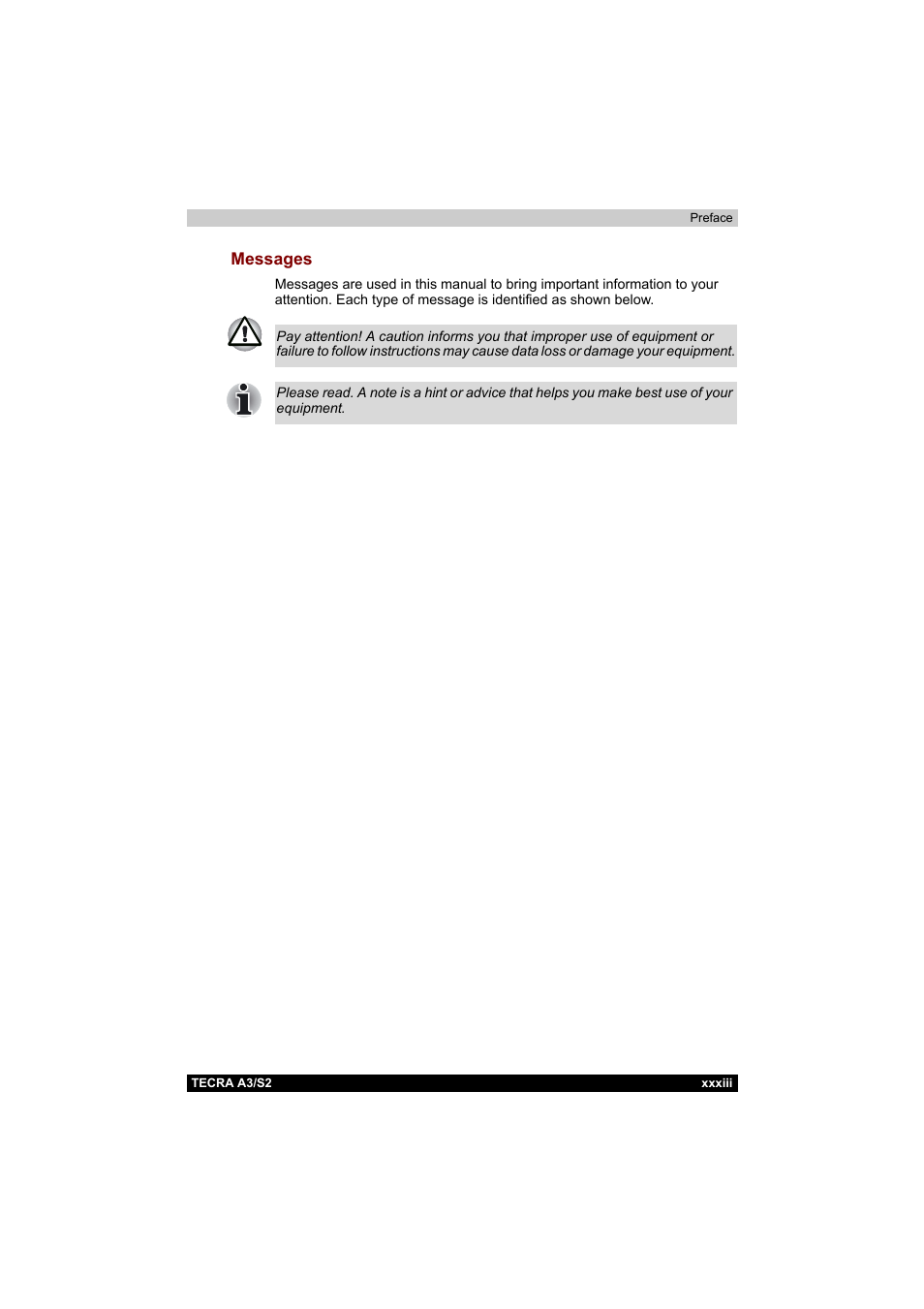 Toshiba Tecra S2 User Manual | Page 33 / 182