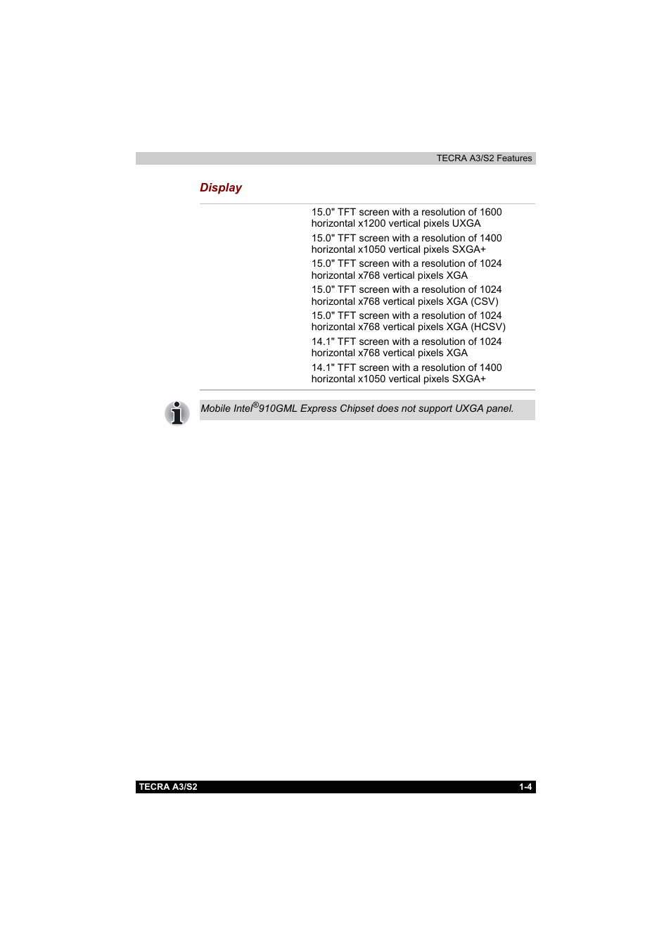 Toshiba Tecra S2 User Manual | Page 39 / 182