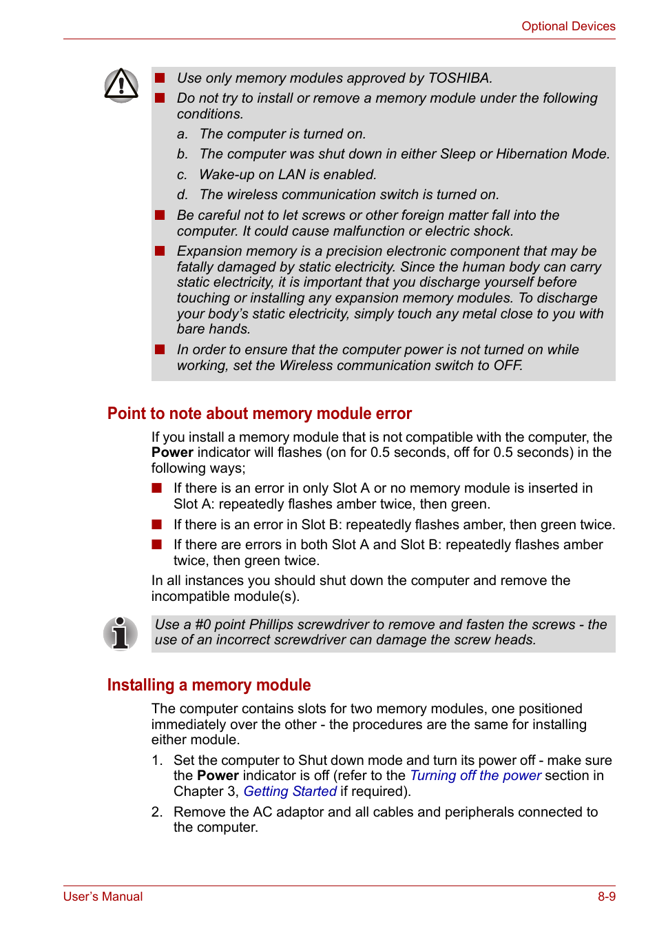 Toshiba Qosmio X300 User Manual | Page 147 / 220