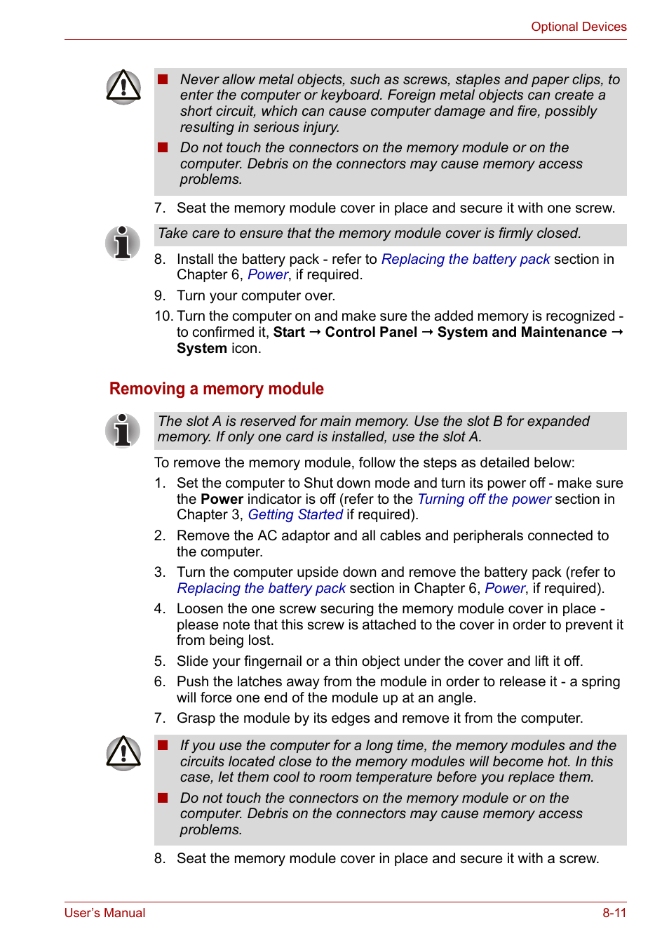 Toshiba Qosmio X300 User Manual | Page 149 / 220