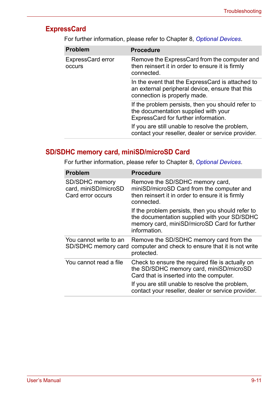 Expresscard | Toshiba Qosmio X300 User Manual | Page 170 / 220