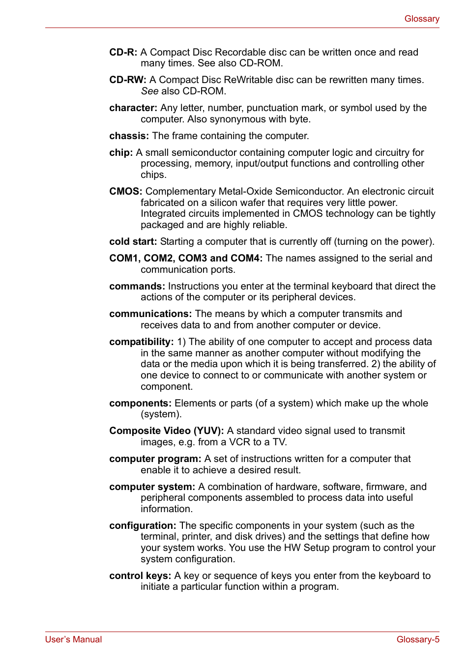 Toshiba Qosmio X300 User Manual | Page 206 / 220