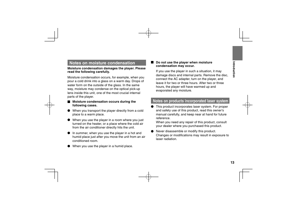 Toshiba SDP94D User Manual | Page 13 / 100