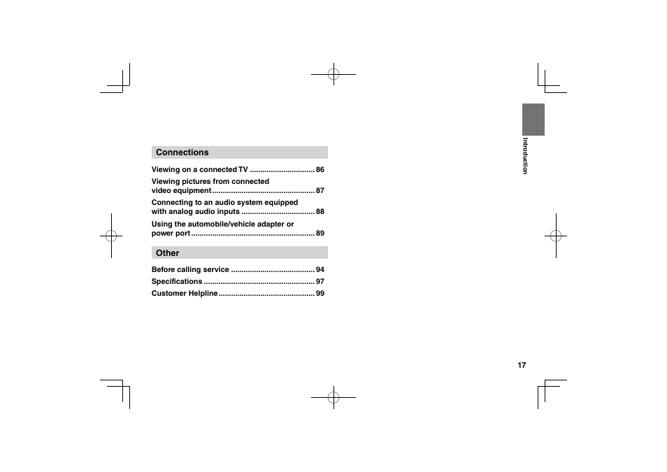 Toshiba SDP94D User Manual | Page 17 / 100
