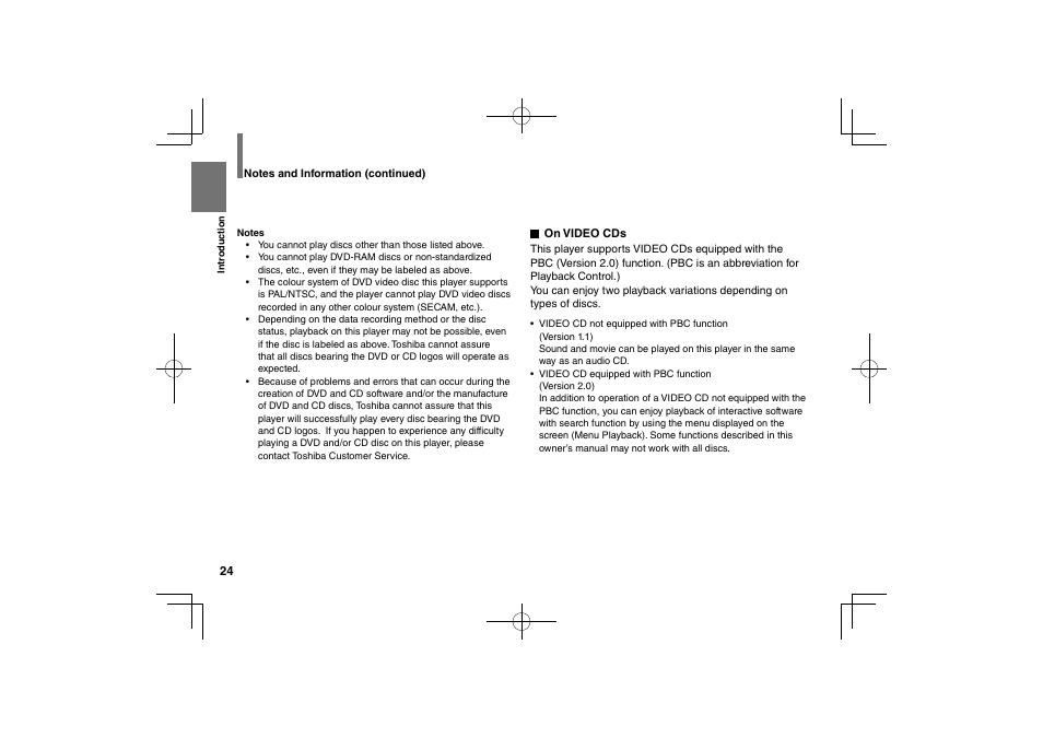 Toshiba SDP94D User Manual | Page 24 / 100