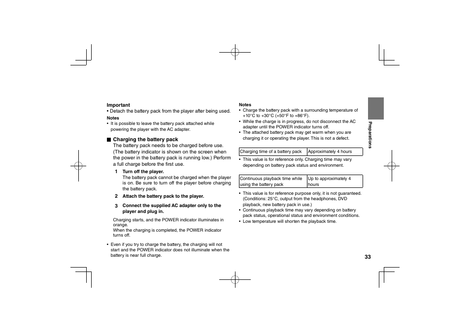 Toshiba SDP94D User Manual | Page 33 / 100