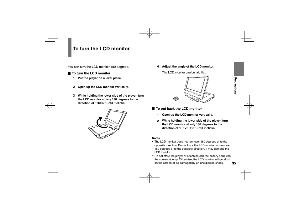 Toshiba SDP94D User Manual | Page 35 / 100