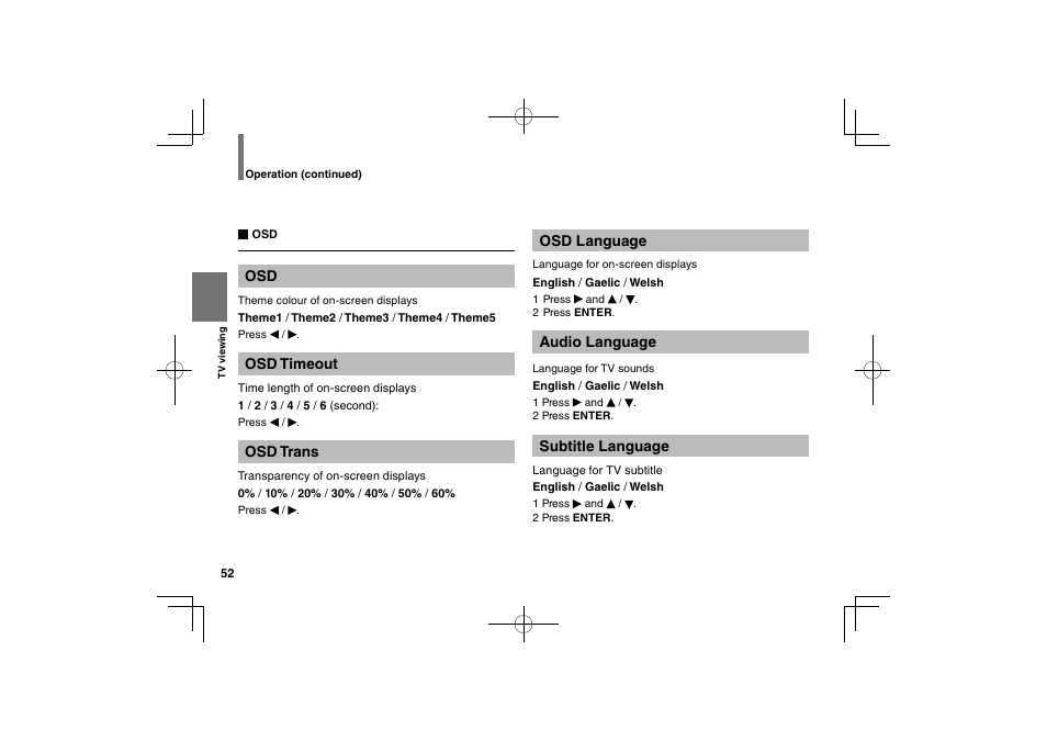 Toshiba SDP94D User Manual | Page 52 / 100