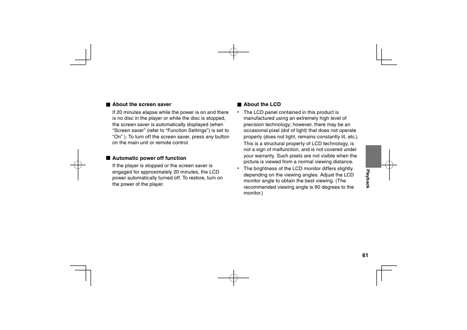 Toshiba SDP94D User Manual | Page 61 / 100