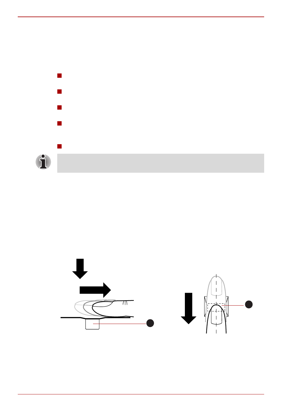 Using the fingerprint sensor, Using the fingerprint sensor -16, Refer to chapter 4 | To the, Using, The fingerprint sensor, How to swipe your finger | Toshiba Portege M780 User Manual | Page 112 / 258