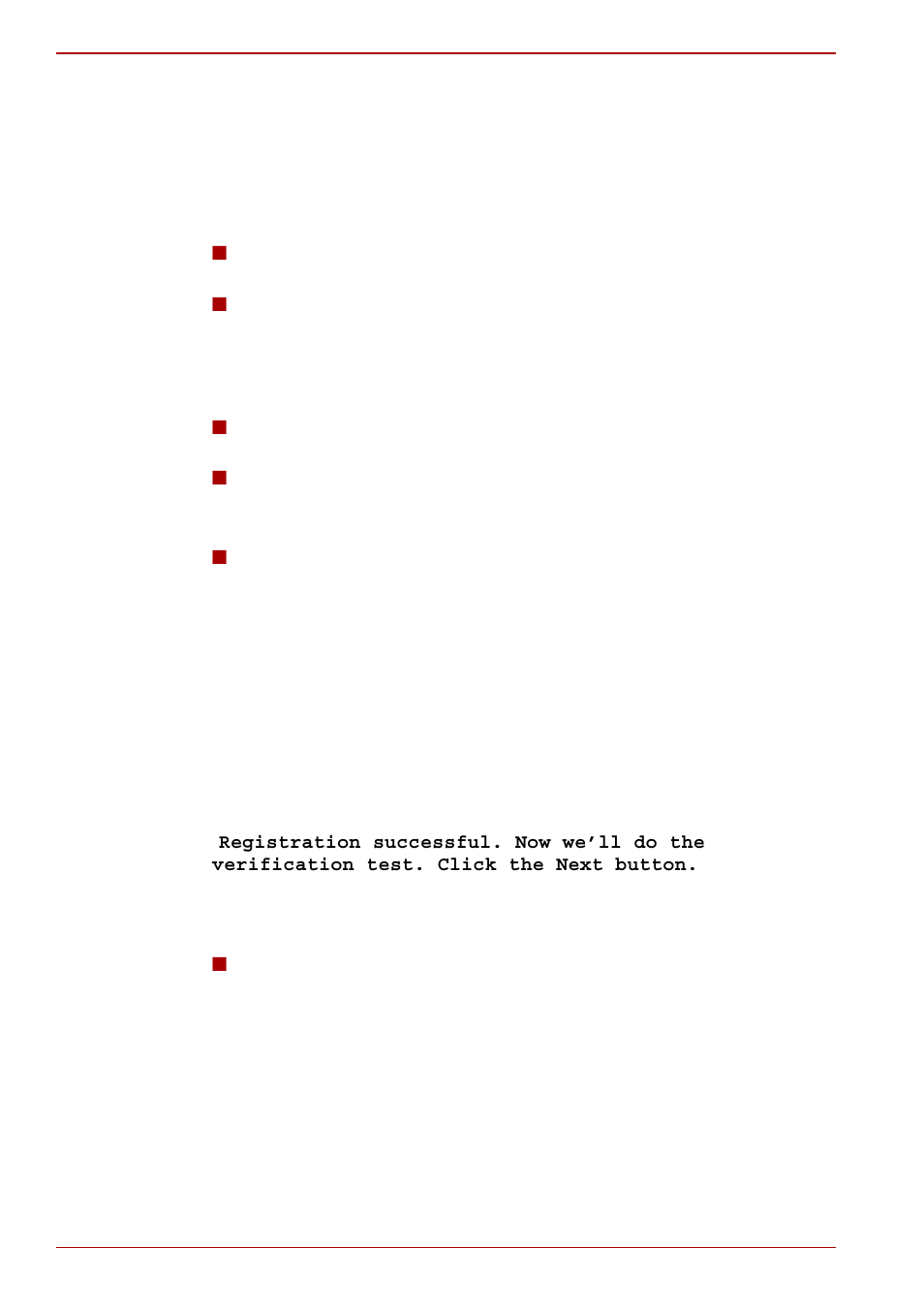 How to register the face recognition data | Toshiba Portege M780 User Manual | Page 122 / 258