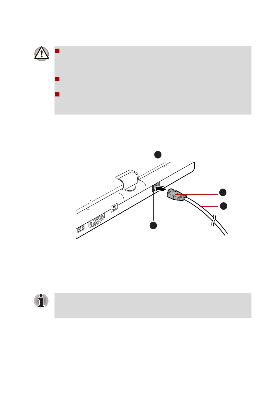 Connecting the lan cable | Toshiba Portege M780 User Manual | Page 152 / 258